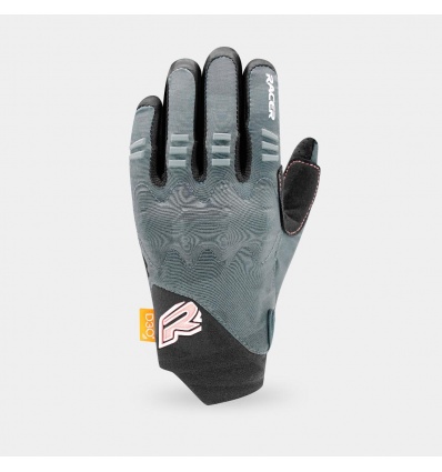 Gants VTT RACER Rock 3 D3O Noir Rose