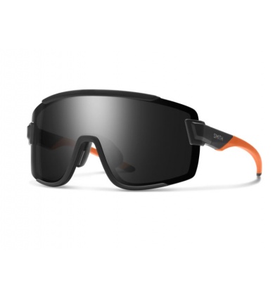 Lunettes SMITH Wildcat Chromapop - Black Orange / écran Black