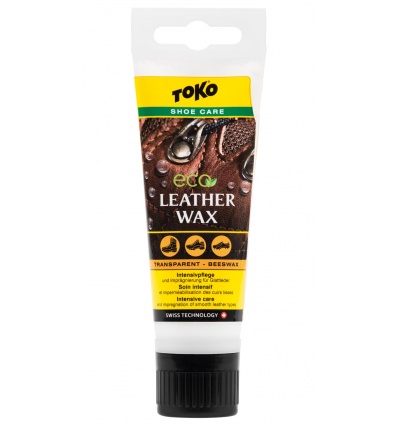 Cirage chaussures cuire TOKO Eco Leather Wax Beeswax 75 mL