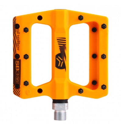 Pédales plates VTT SB3 Shelter - Orange