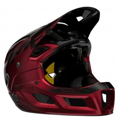 Casque VTT MET Parachute MCR Mips - Rouge Noir Métalisé