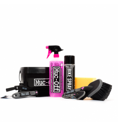 Seau de nettoyage MUC-OFF 8 in 1 Bicycle Cleaning Kit 