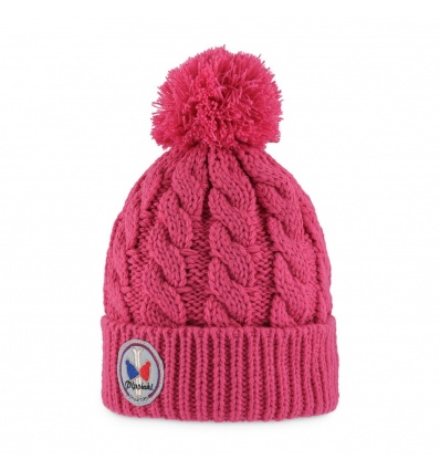 Bonnet femme PIPOLAKI Gstaad - Fuschia