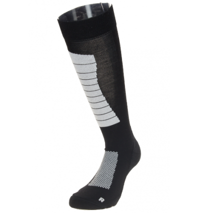 Chaussettes de ski MAKALU Jorasses - Noir/Blanc